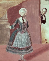 Une actrice dans le rôle de Rosine dans 